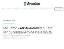 Tablet Screenshot of ikeraudicana.com